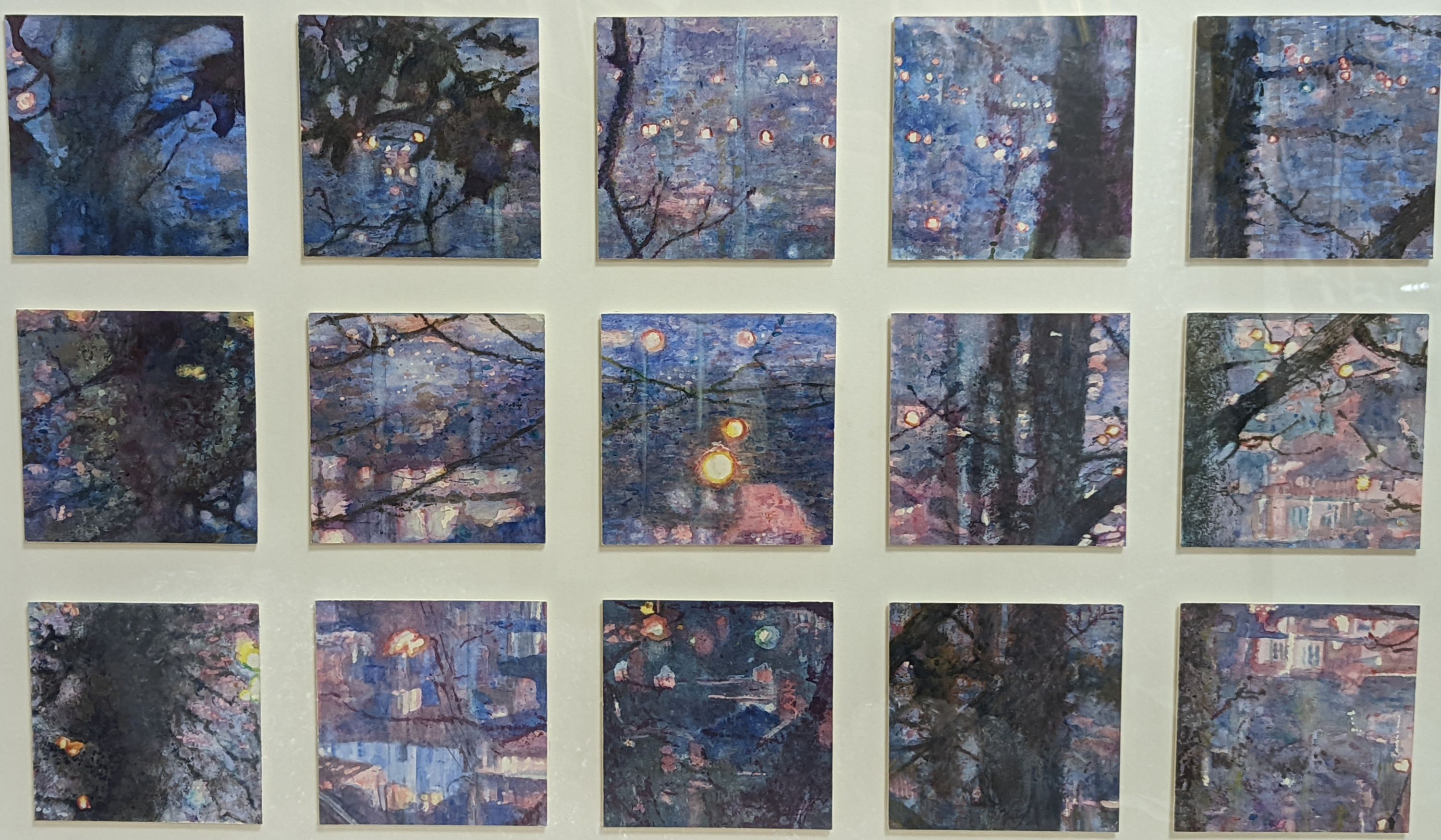 Bella Easton (1971-), watercolour, 'Fabrication I', RWS Open Competition label verso, initialled and dated '10, overall 45 x 77cm